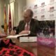 Antonio Purroy en la presentación del libro